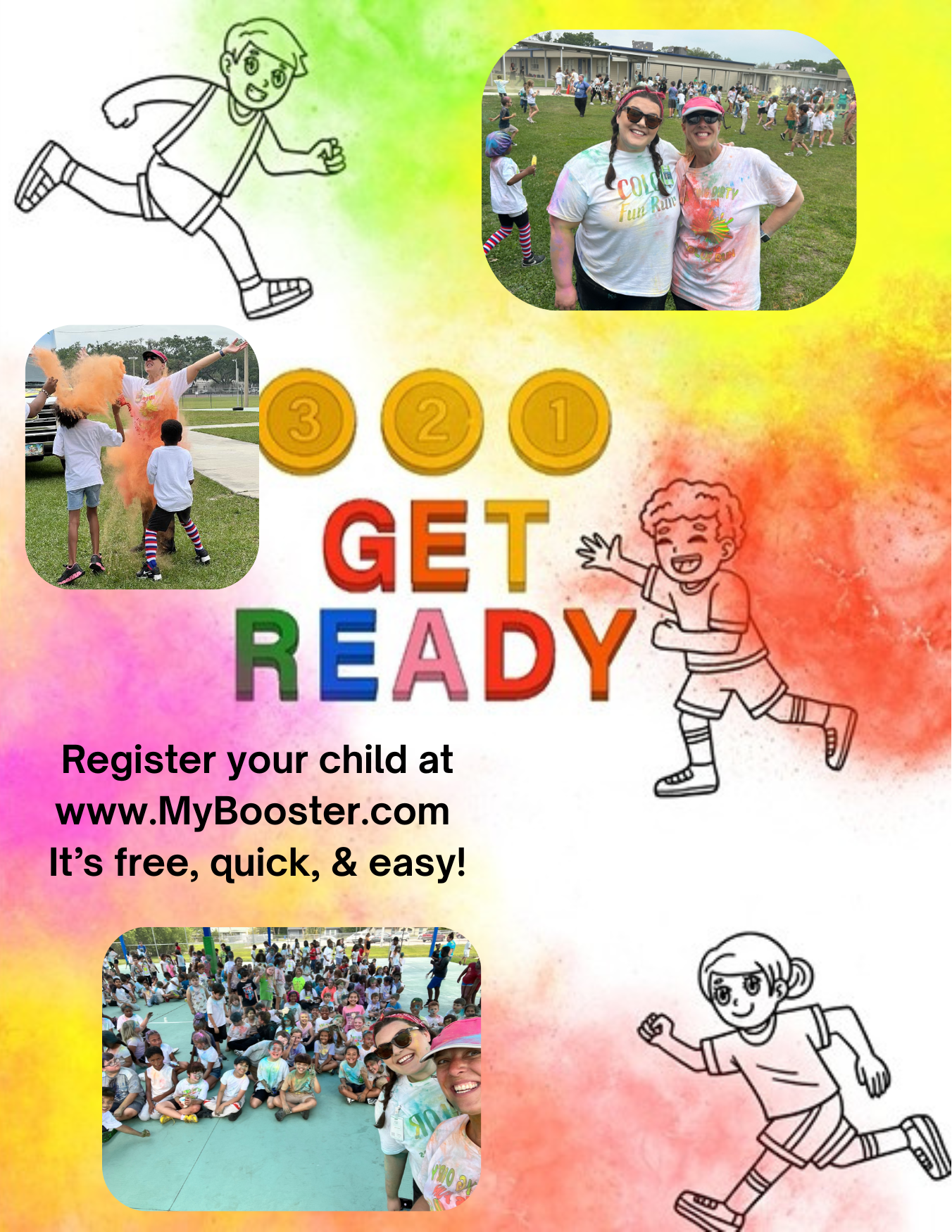  Register for Color Run